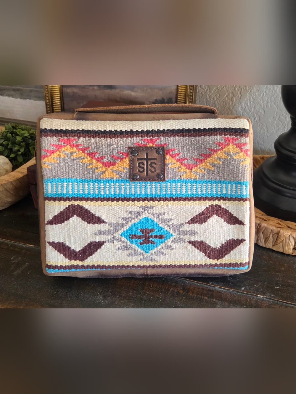 STS Ranchwear Western Genuine Leather Purse /cover